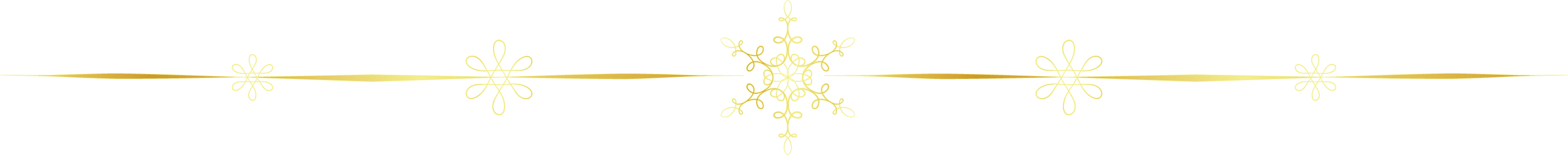 Gold Snowflakes